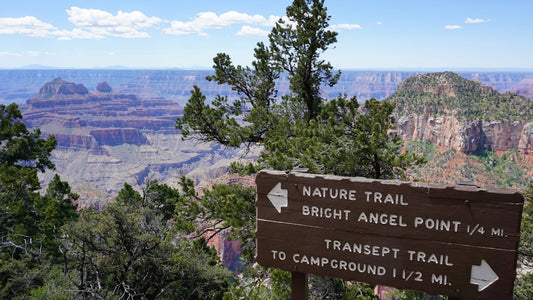 Bright Angel Trail Grand Canyon Flat Bill Hat Outdoor Adventure Apparel