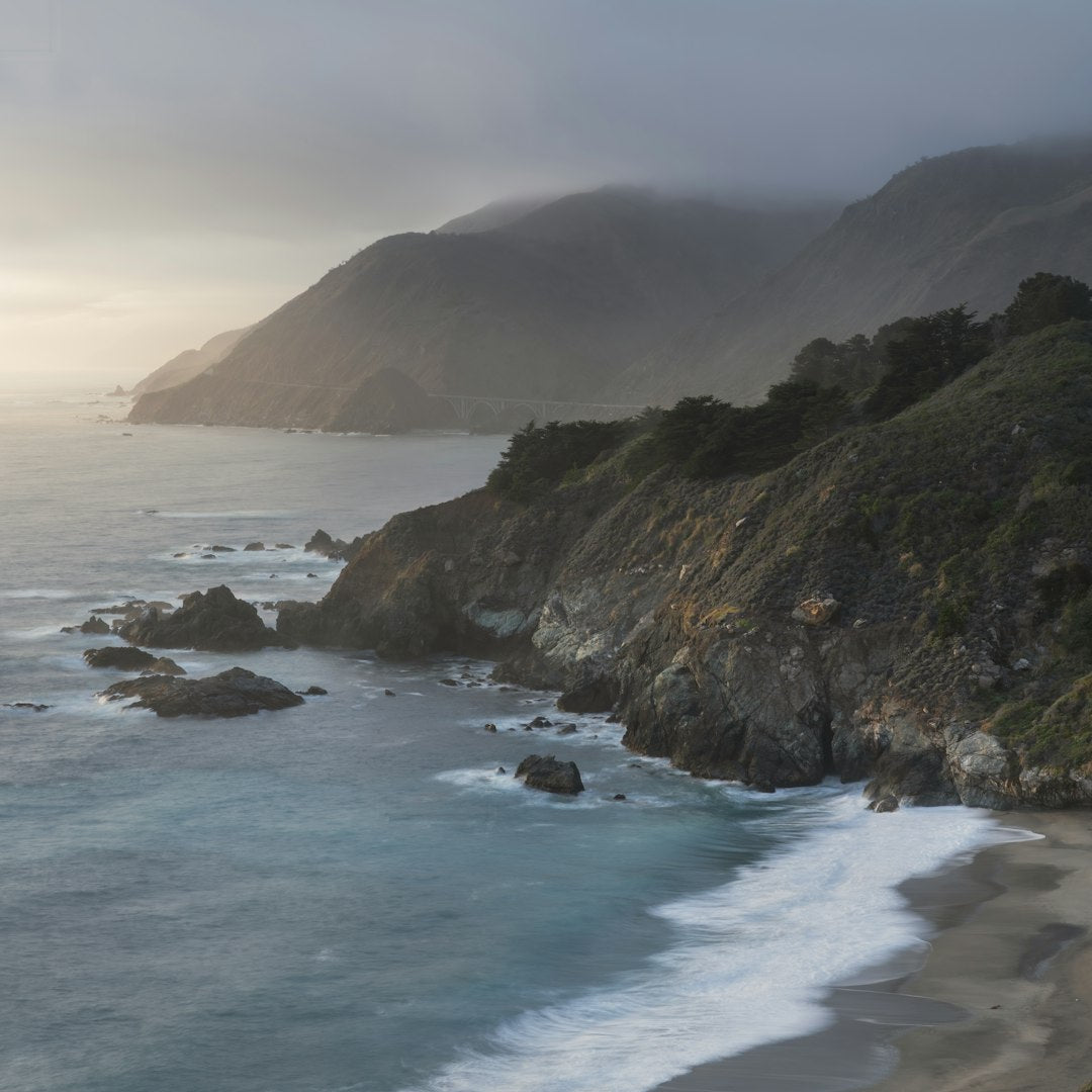 Big Sur Scenic View Art Print - T Shirt