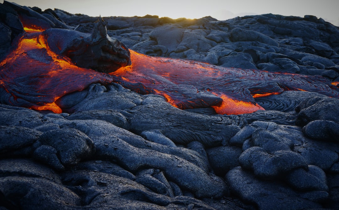 All-Over Print Hoodie Inspired Art Work of Hawai'i Volcanoes National Park