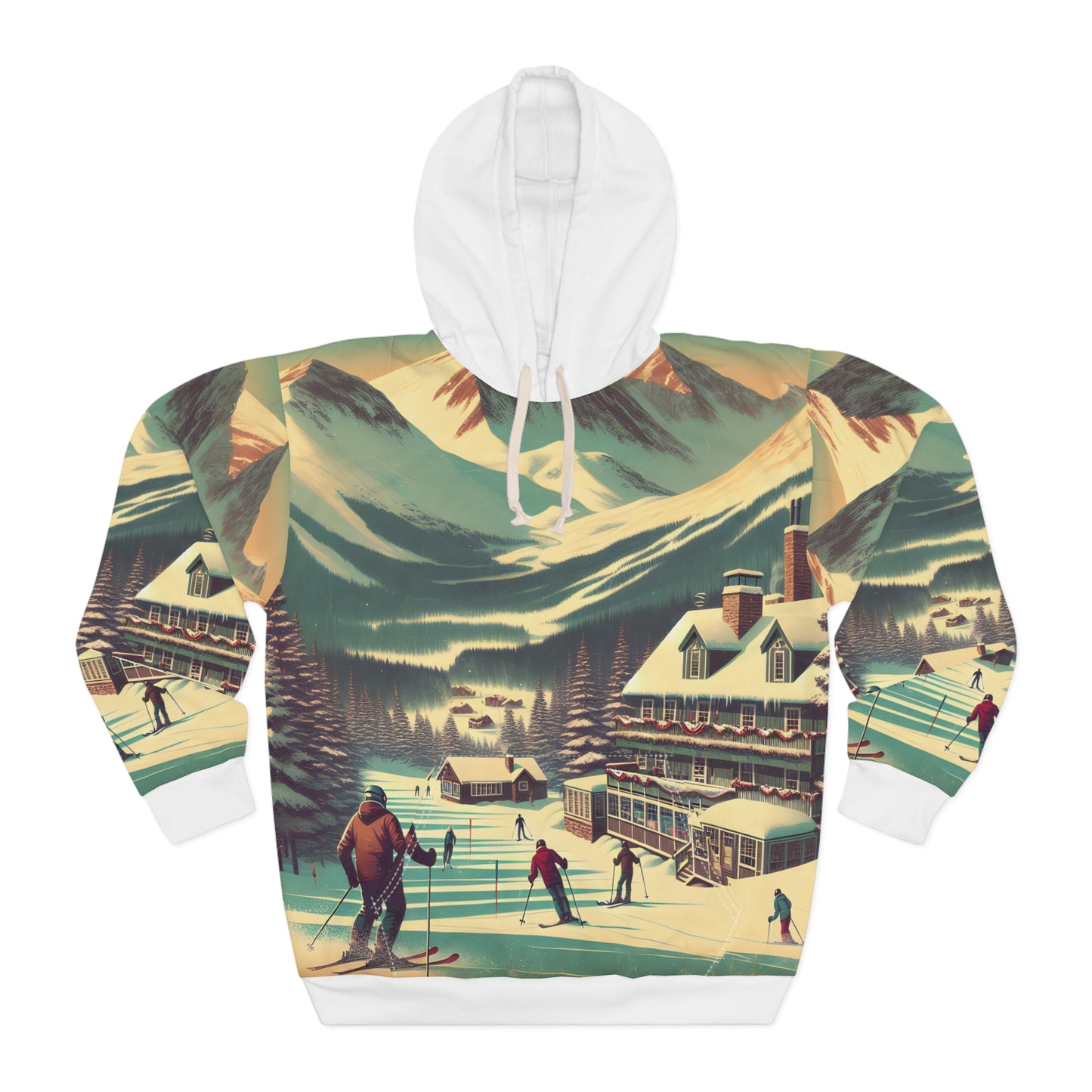 Mount Evans Colorado Hoodie Outdoor Apparel All Over Print Design Art Adventure