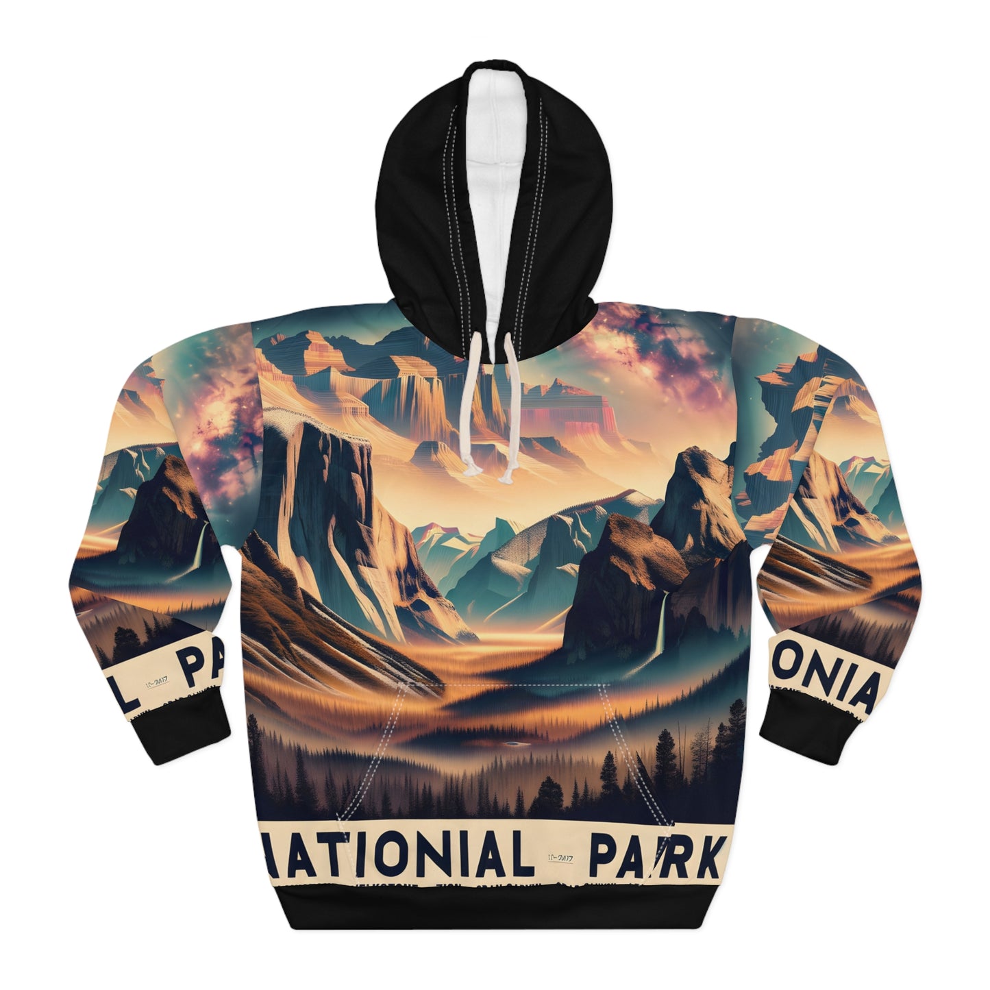 Vibrant National Park Art Hoodie: Capture the Beauty of Nature Everywhere