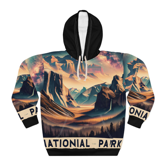 Vibrant National Park Art Hoodie: Capture the Beauty of Nature Everywhere