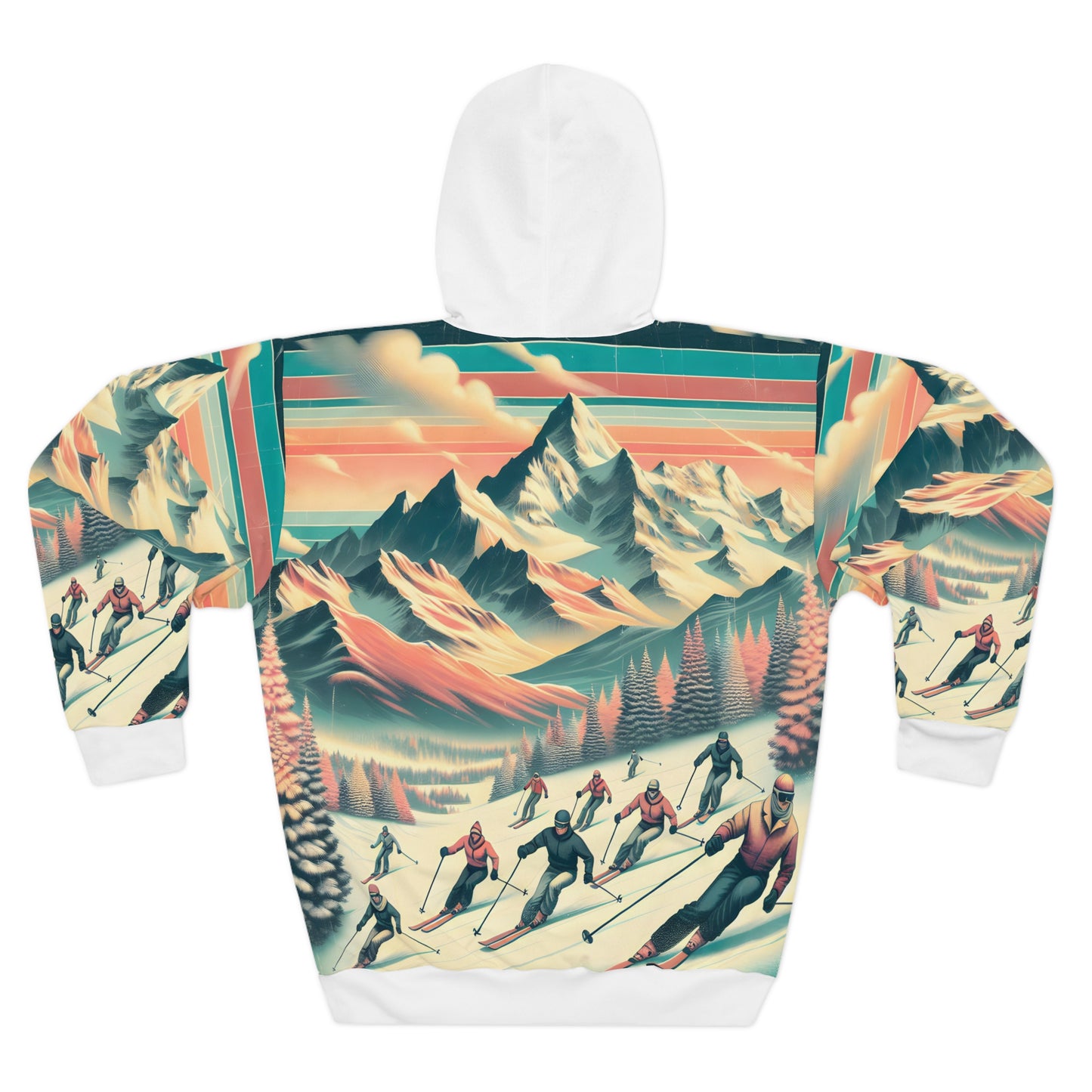 Mount Charleston Hoodie All Over Print Mountain Outdoor Apparel Travel Casual