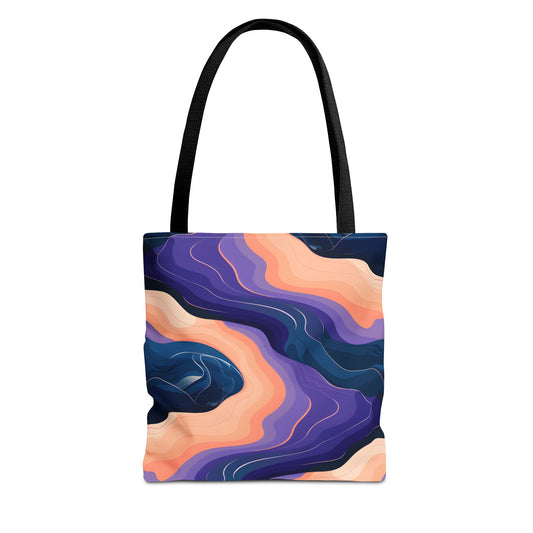Twilight Grove Stylish Tote Bag for Everyday Use - Tote Bag