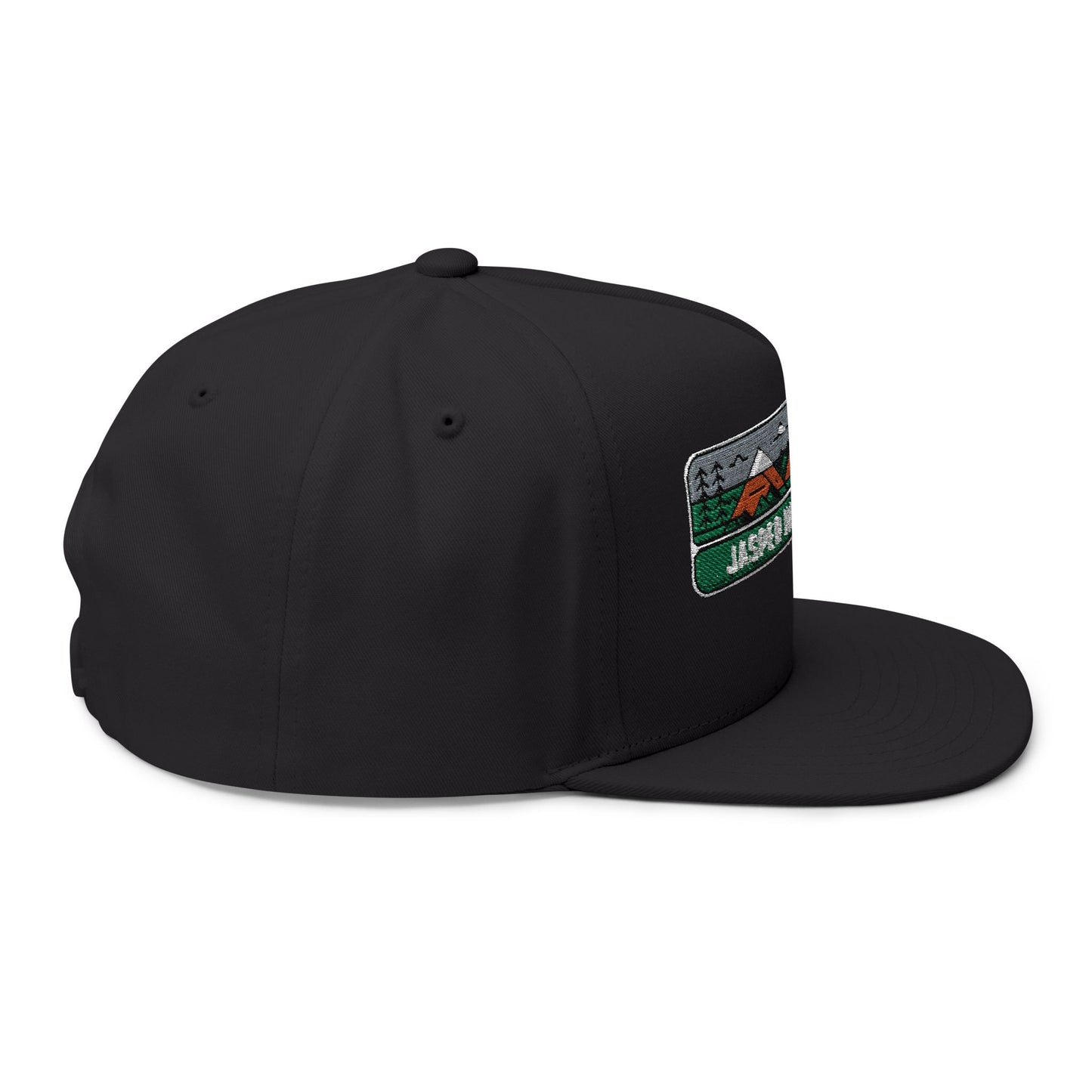 Jasper National Park Vintage Style Flat Bill Snapback Hat