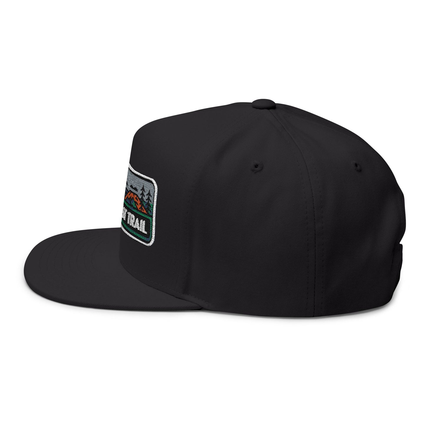Pacific Crest Trail Flat Bill Hat Outdoor Adventure Mountain Gear Hiking Cap