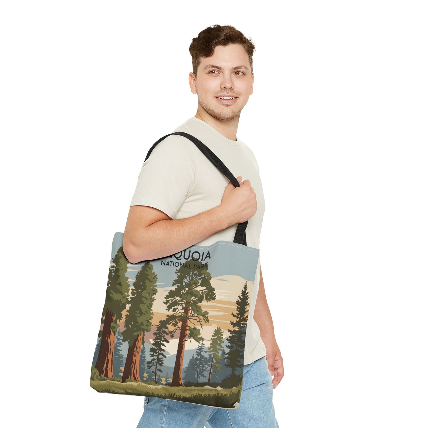 Sequoia National Park All Over Print Tote Bag Eco-Friendly Travel Apparel