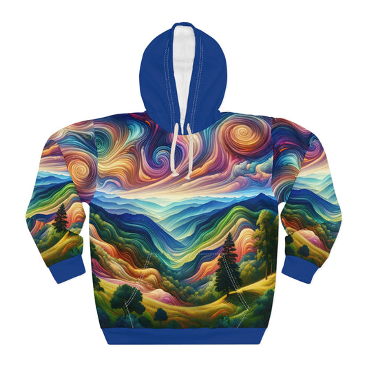 Shenandoah National Park All Over Print Pullover Hoodie for Outdoor Adventures