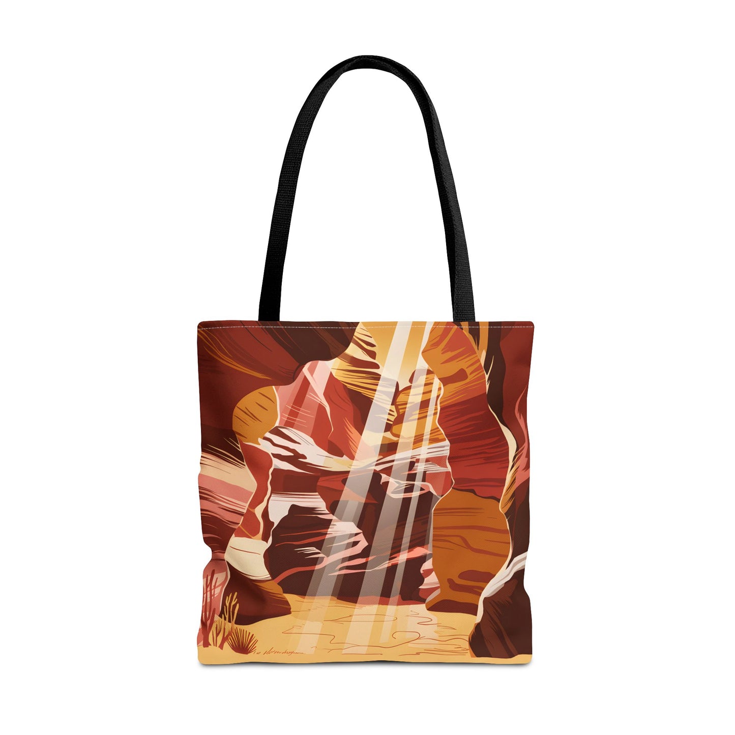 Antelope Canyon All Over Print Tote Bag Arizona Landscape Travel Accessory