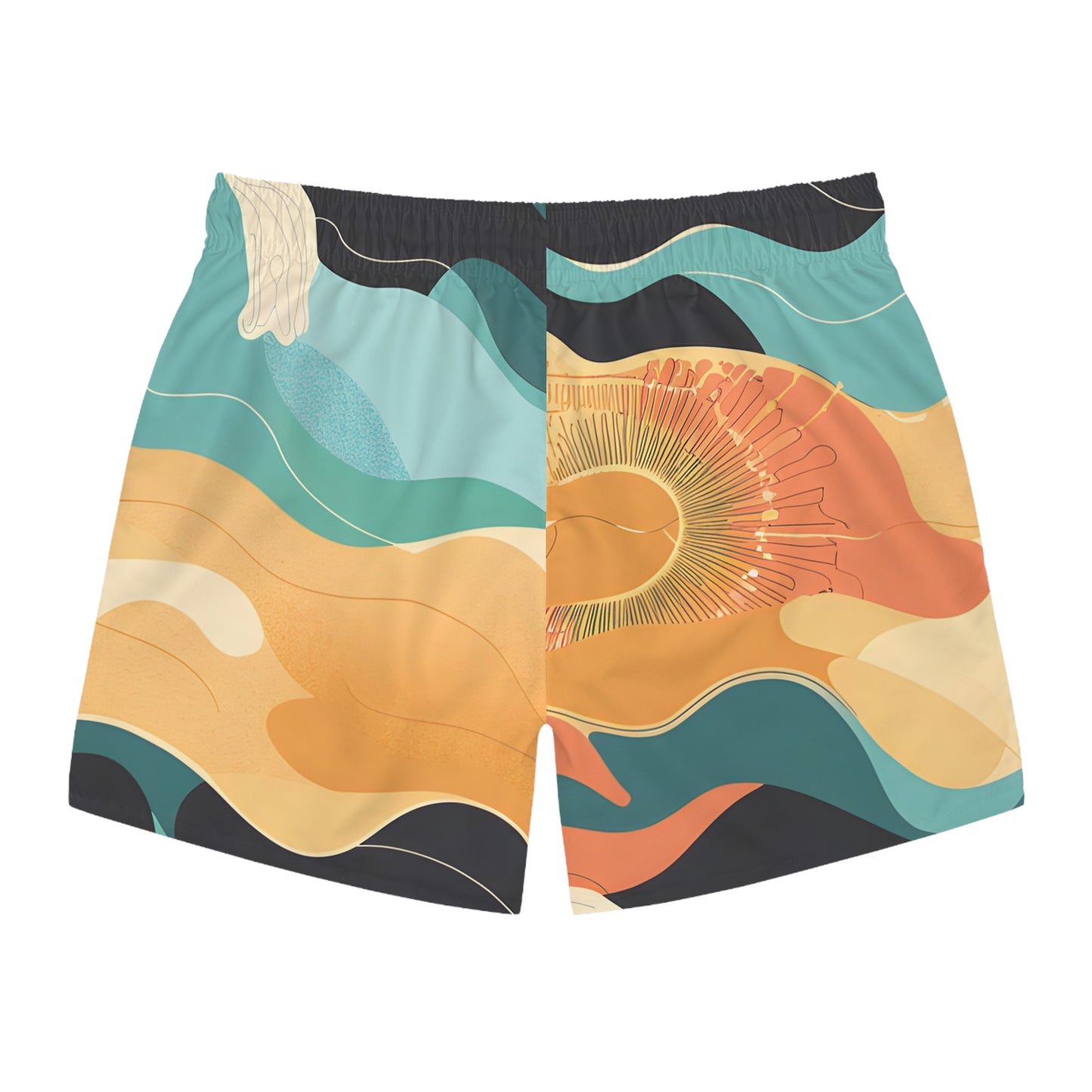 Offshore Spray Mens Swim Trunks Casual Beachwear Swim Shorts
