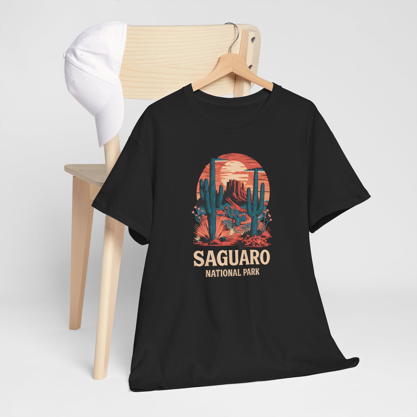 Vintage Saguaro National Park Arizona T-Shirt, Cactus Desert Apparel Tee, Unisex