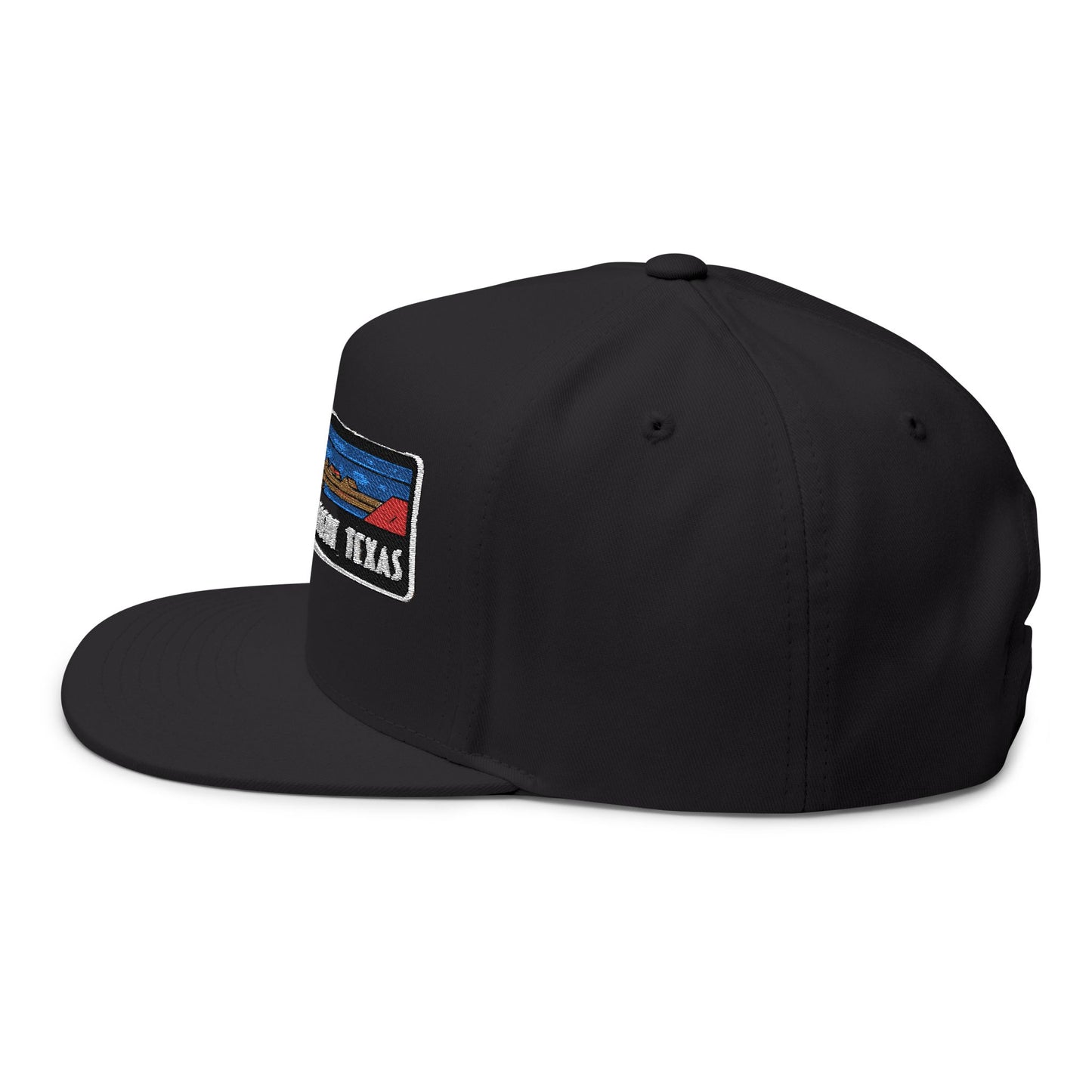 Chihuahuan Desert Texas Flat Bill Hat Stylish Outdoor Headwear