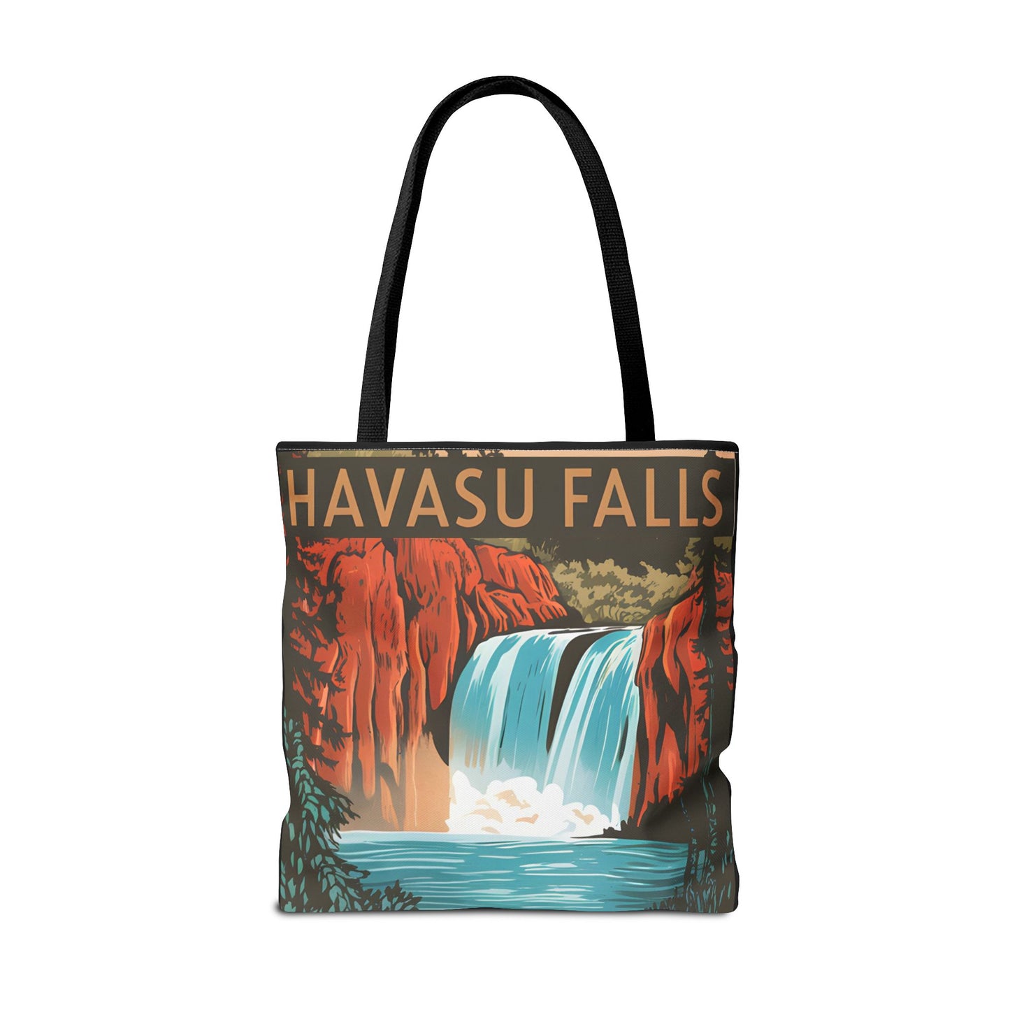 Havasu Falls All Over Print Tote Bag Eco Friendly Travel Accessory