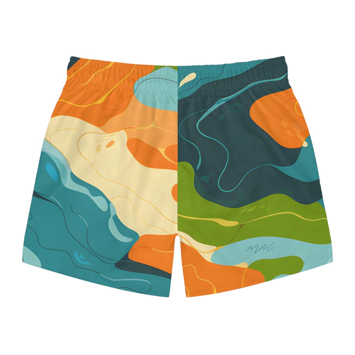 Crystal Bay Swim Trunks Men’s Colorful Shorts Quick Dry Summer Beachwear Surf