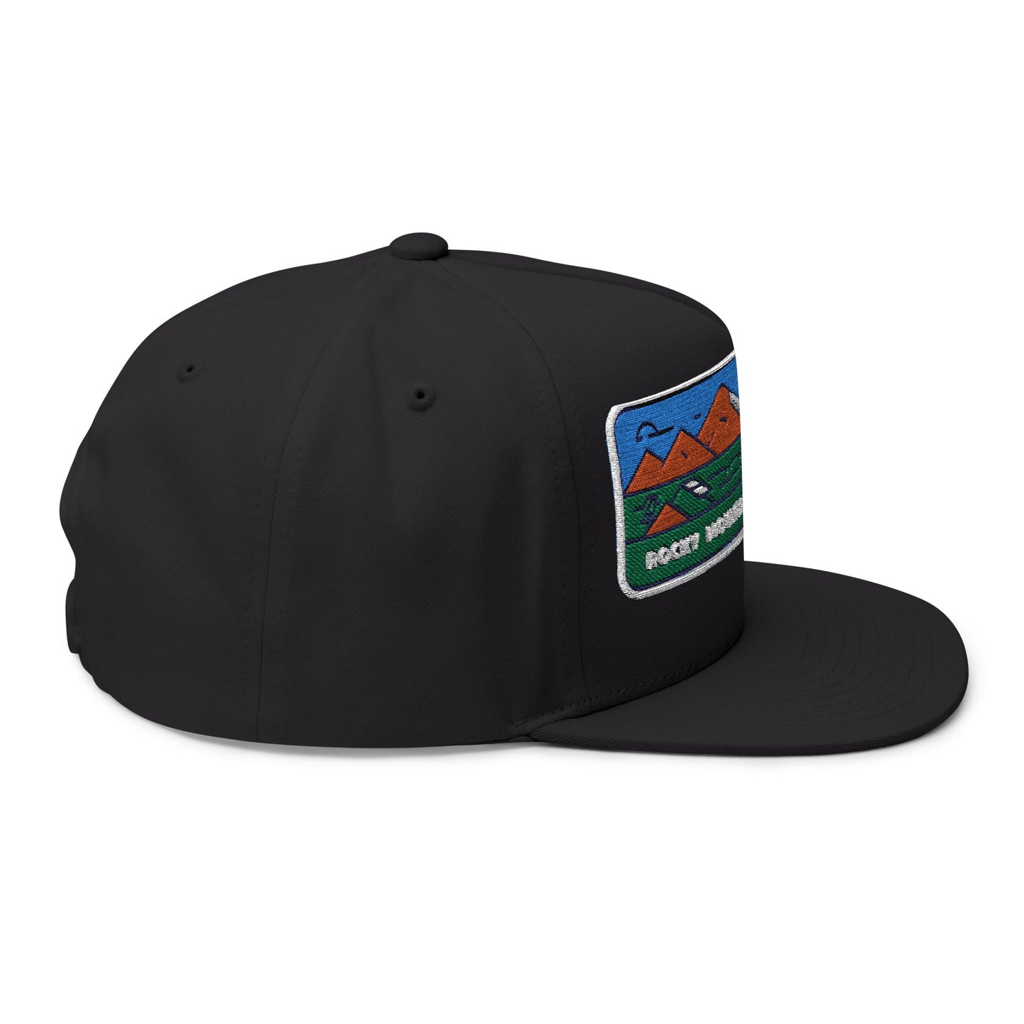 Rocky Mountain National Park Flat Bill Hat Outdoor Adventure Gear