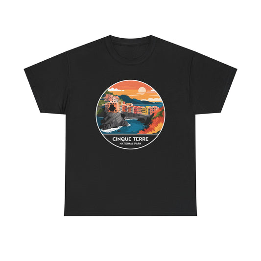 Cinque Terre National Park Vintage T-Shirt Travel Apparel Gift - T Shirt