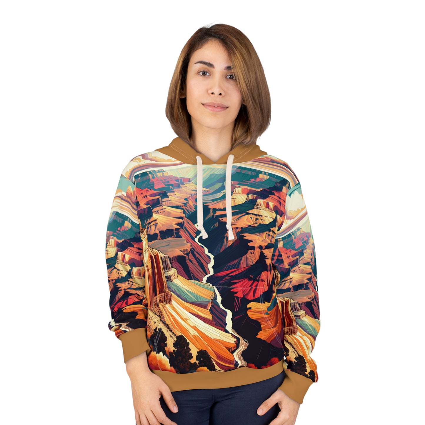 All-Over Print Hoodie featuring Grand Canyon National Park Design