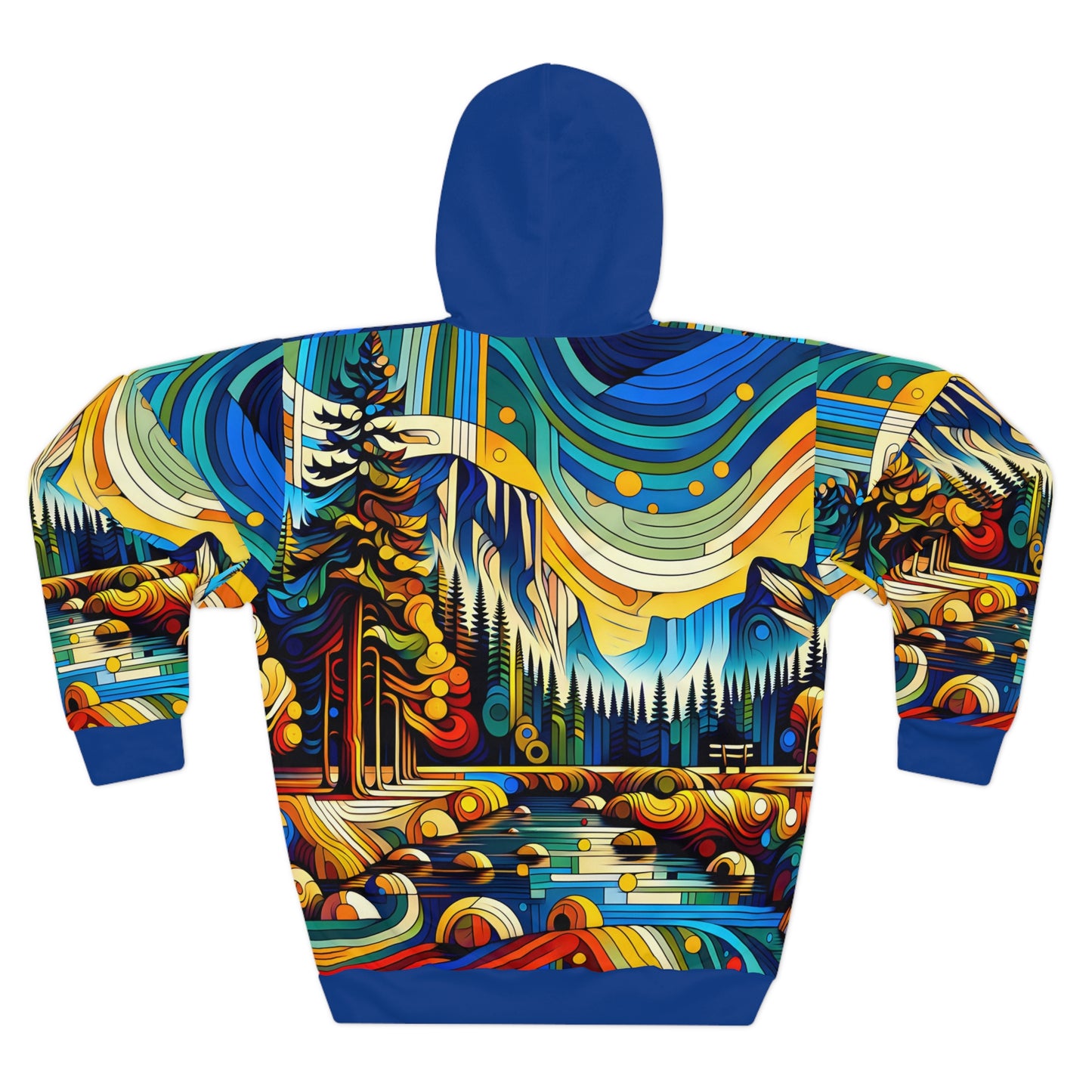 All-Over Print Hoodie featuring Yosemite National Park Scenic Design
