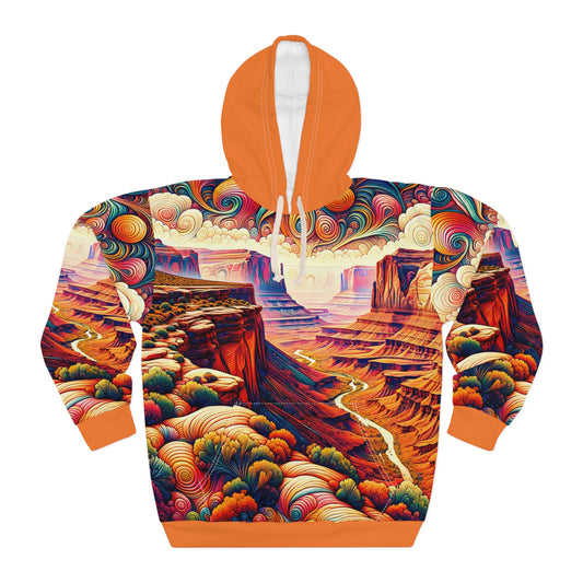 Canyonlands National Park All-Over Print Hoodie for Adventure Lovers