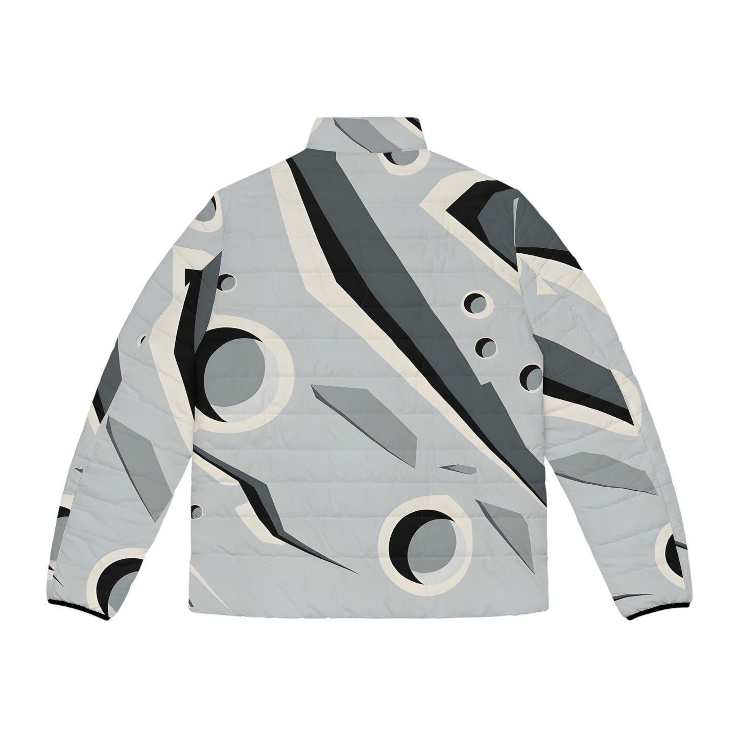 Lunar Fade Puffer Jacket All Over Print Winter Coat Stylish Warmth Outdoor Gear