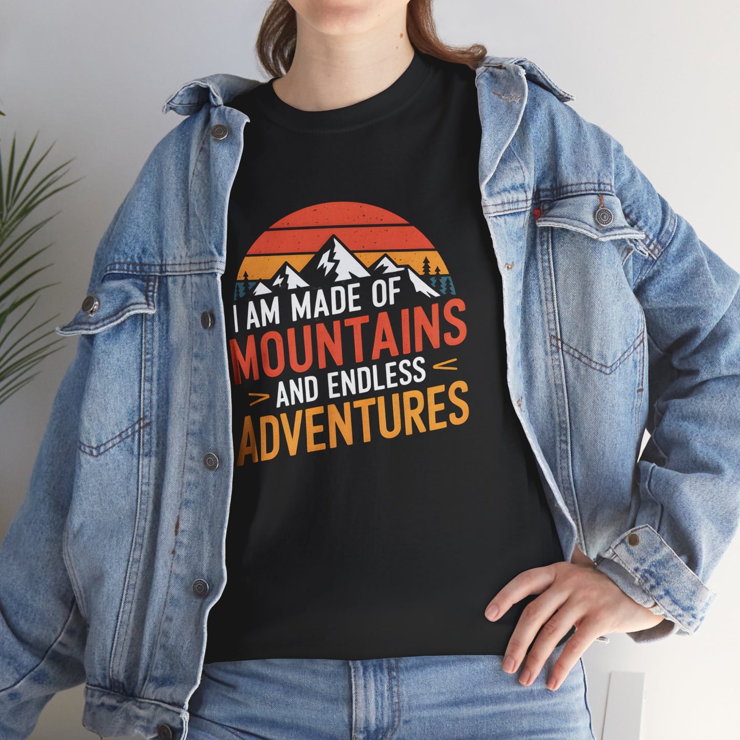 Mountain Adventure Vintage T-Shirt Outdoor Hiking Apparel Gift - T Shirt