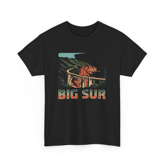 Big Sur Scenic View Art Print - T Shirt