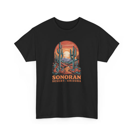 Sonoran Desert Arizona T-Shirt Vintage Landscape Cactus Boho Outdoor Apparel