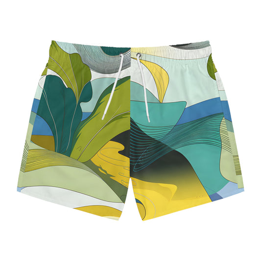 Tropic Horizon Stylish Bathing Suit for Summer Fun Beachwear - Swim Trunks