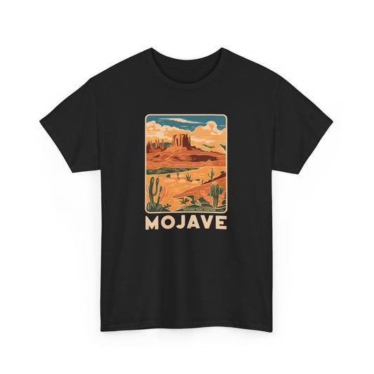 Mojave Oasis Adventure Tee Vintage Poster Style T Shirt Desert Nature Lover