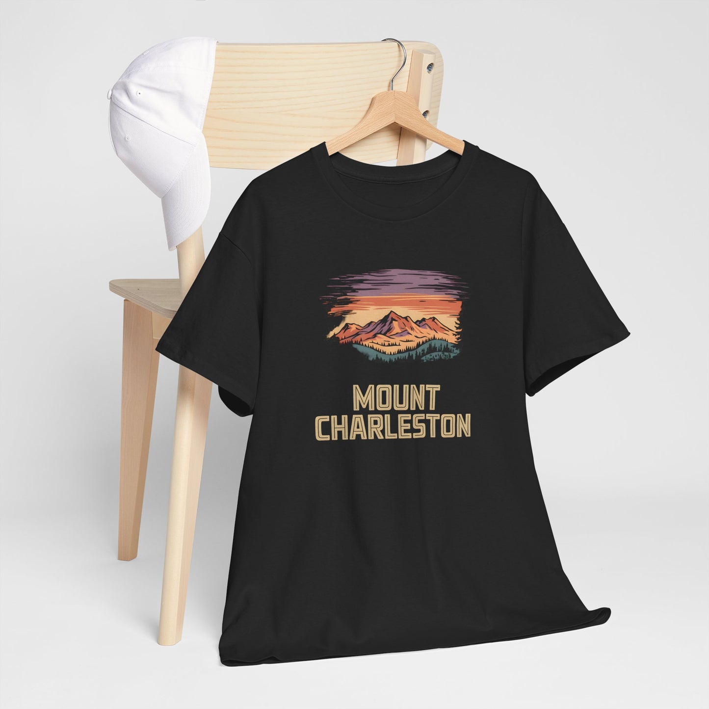 Mount Charleston Vintage Graphic T-Shirt Outdoor Adventure Apparel Gift