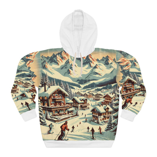 Breckenridge Hoodie All Over Print Outdoor Apparel Travel Winter Casual Style