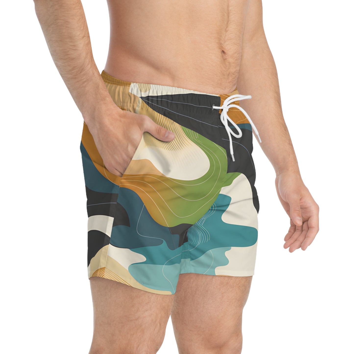 Wave Chaser Stylish Swimwear for Women Multicolor Bathing Suit - Swim Trunks