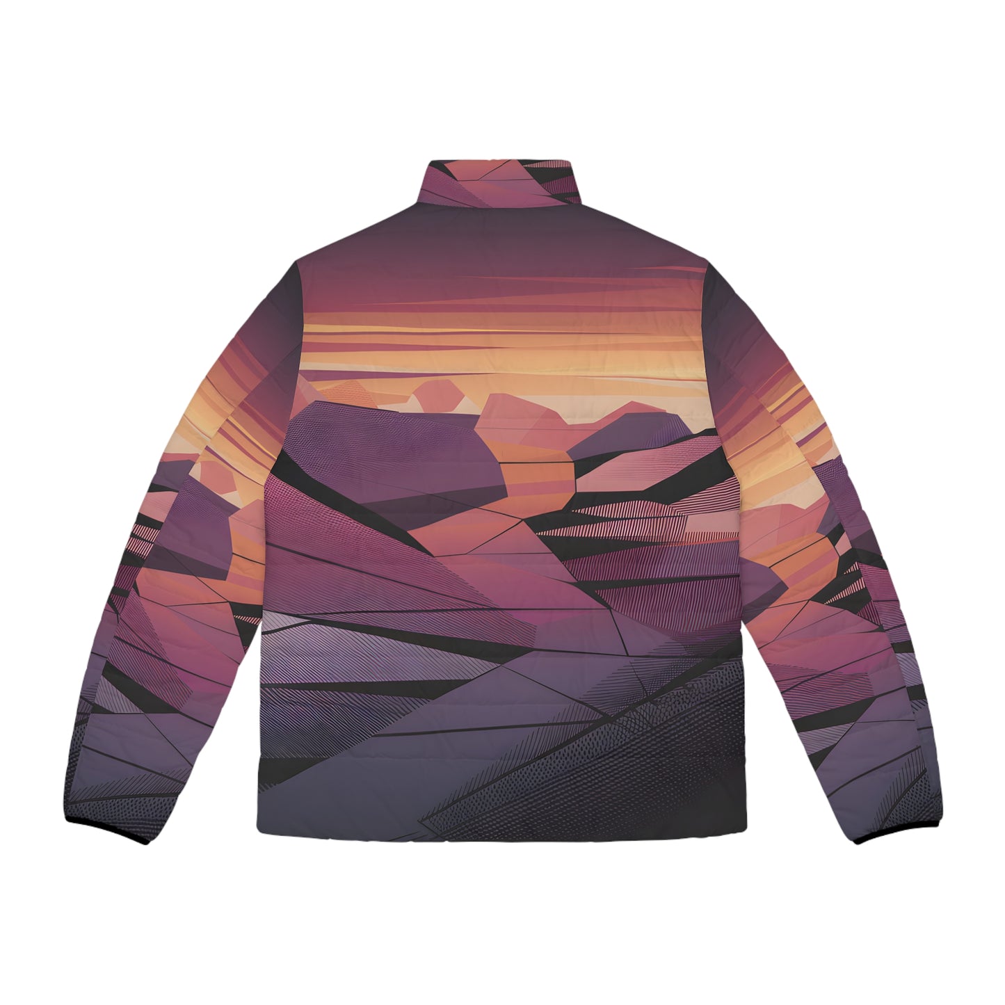 Dusk Plateau Puffer Jacket Outdoor Travel Style Warm Winter Apparel Coat