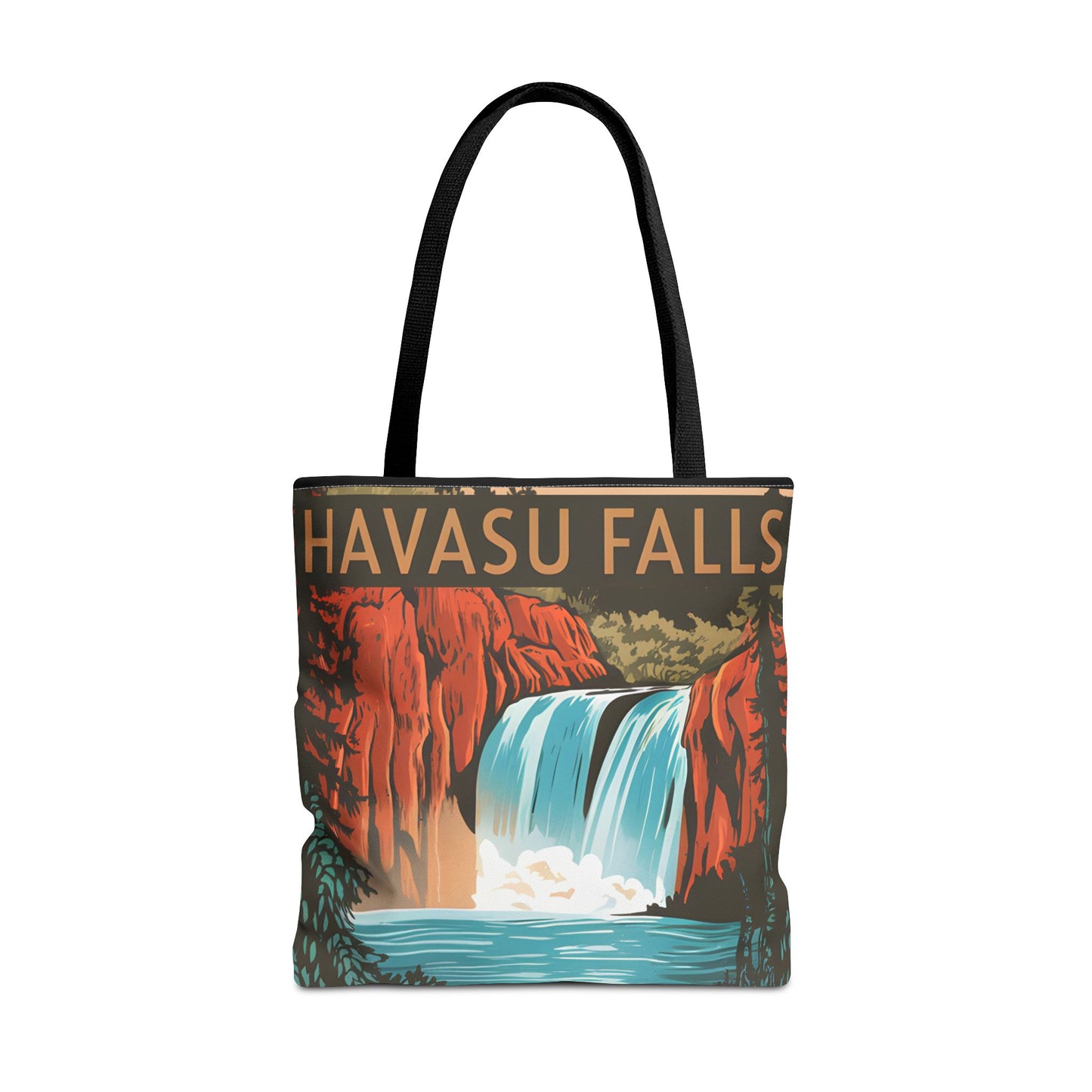 Havasu Falls All Over Print Tote Bag Eco Friendly Travel Accessory