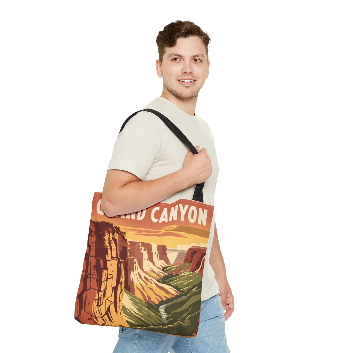 Grand Canyon Tote Bag Eco-Friendly All Over Print Shopping Bag Travel Gift