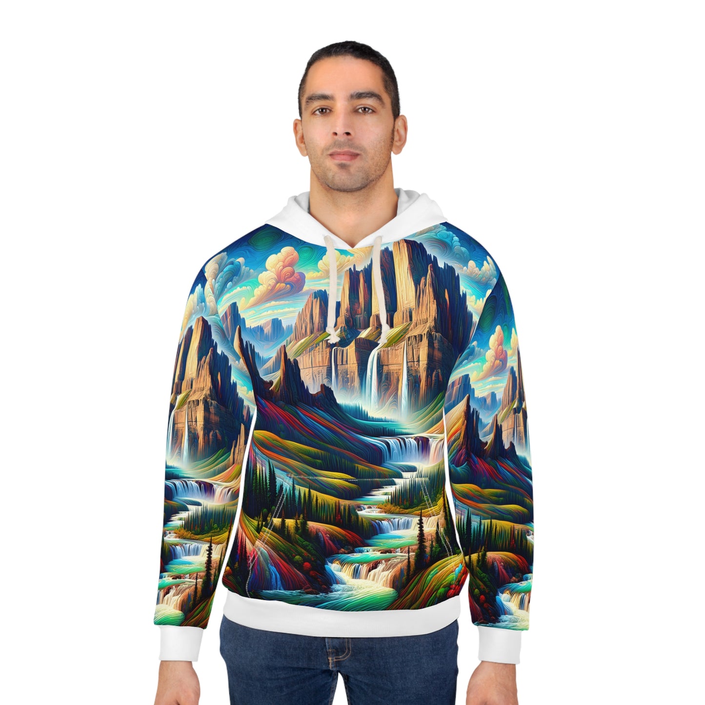 Grand Canyon National Park Hoodie - Unisex Pullover, All-Over Print Sweatshirt