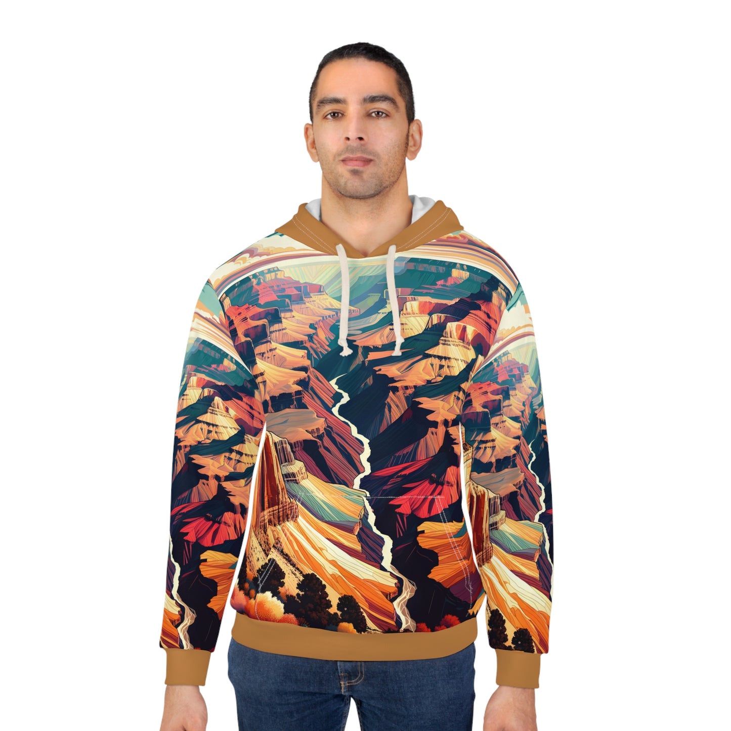 All-Over Print Hoodie featuring Grand Canyon National Park Design