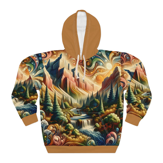 Petrified Forest National Park Hoodie All-Over Print Nature Art Pullover