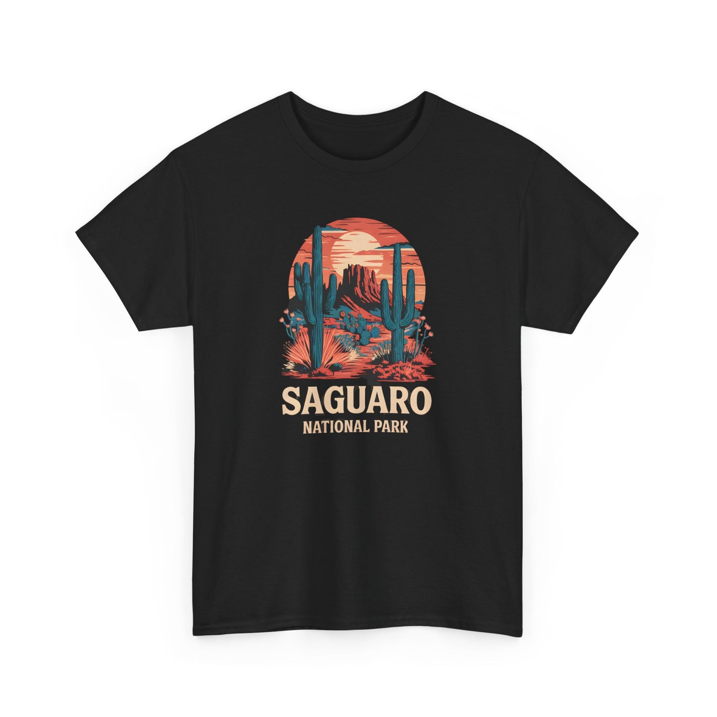 Vintage Saguaro National Park Arizona T-Shirt, Cactus Desert Apparel Tee, Unisex