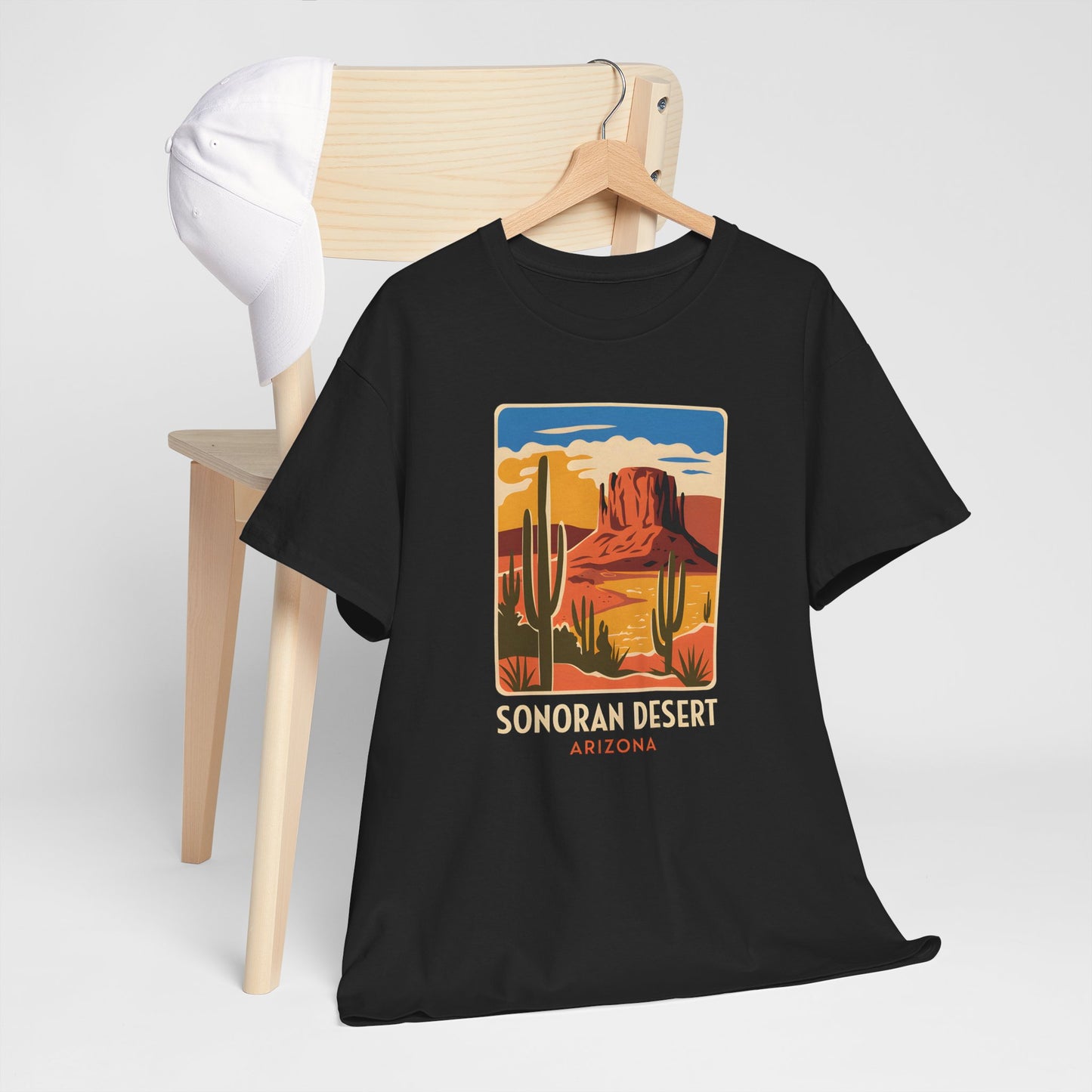 Sonoran Desert Adventure Tee Southwest Desert Graphic T-Shirt Nature