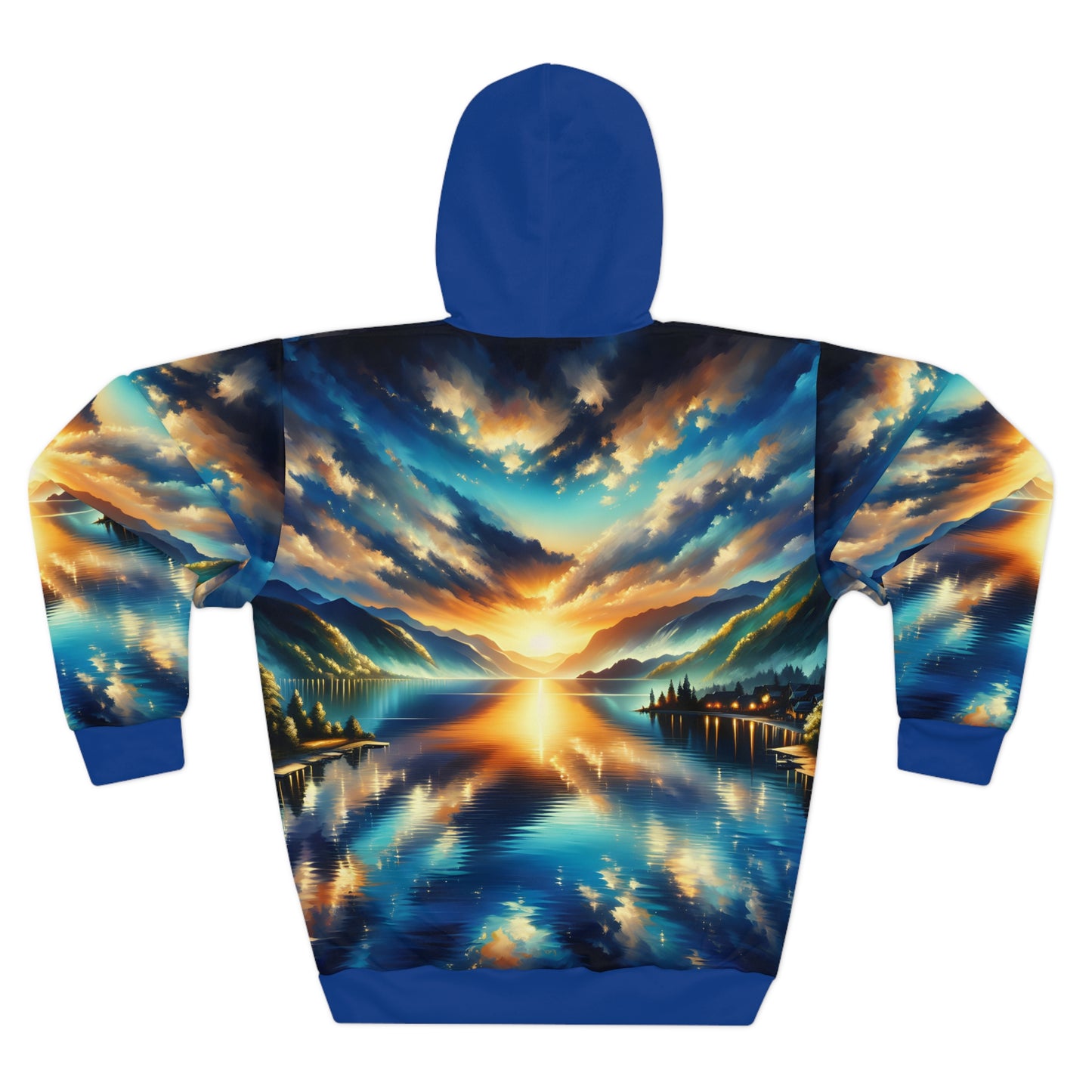 Lake Chelan Hoodie All Over Print Scenic Outdoor Apparel Gift for Travelers