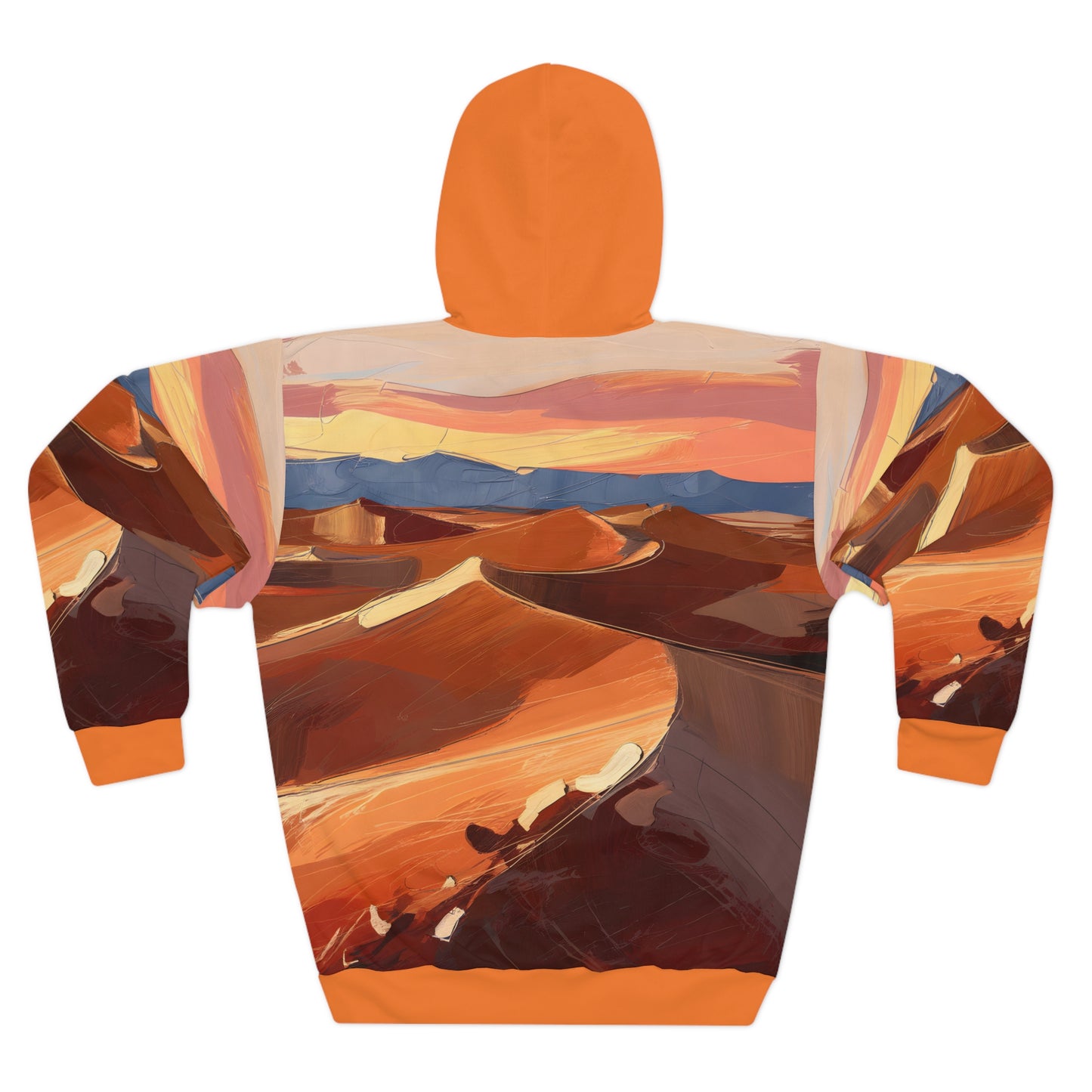 Desert Dunes Hoodie All Over Print Sunset Landscape Southwest Aesthetic Pullover