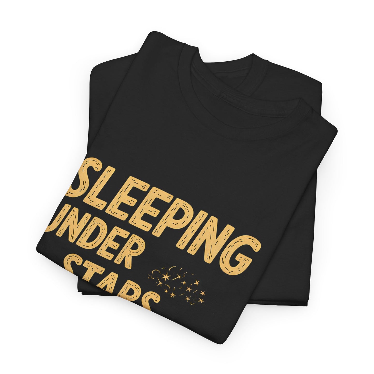 Sleeping Under Stars Camping T-Shirt Outdoor Adventure Expert Gift