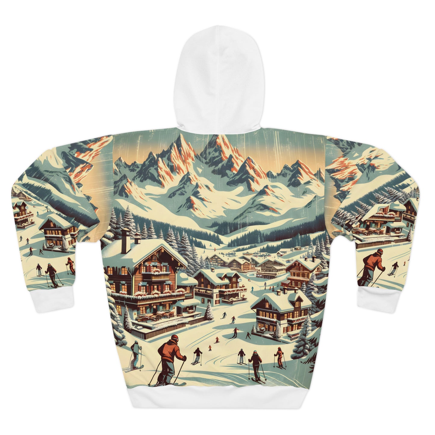 Breckenridge Hoodie All Over Print Outdoor Apparel Travel Winter Casual Style