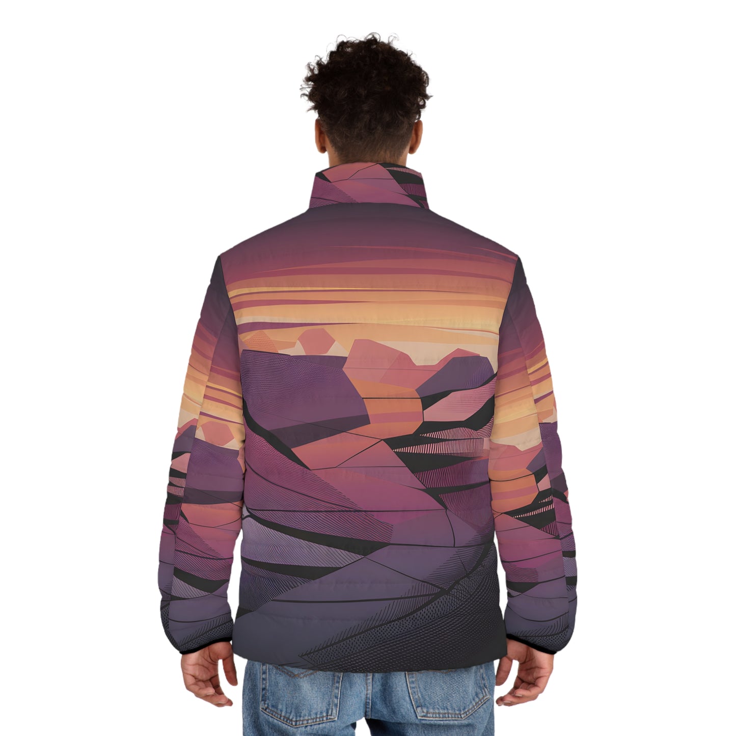 Dusk Plateau Puffer Jacket Outdoor Travel Style Warm Winter Apparel Coat