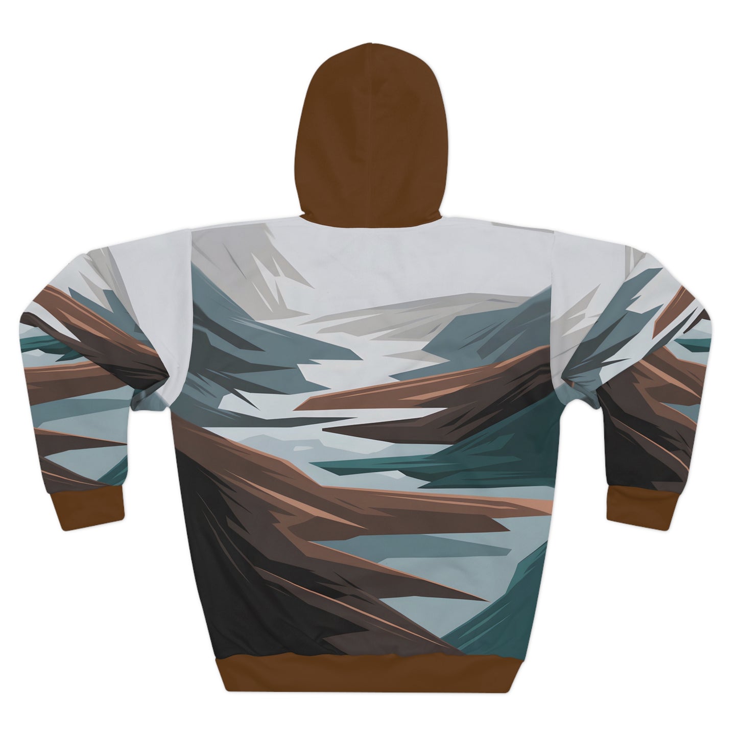 Dusky Mist All Over Print Hoodie Outdoor Travel National Park Travel Apparel