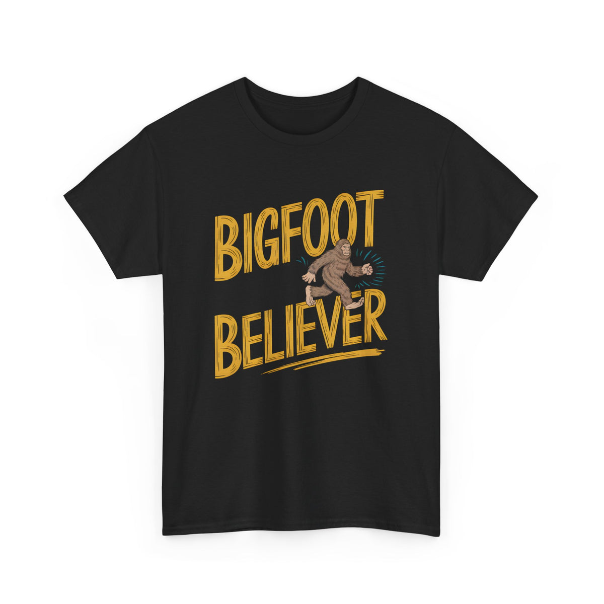 Bigfoot Believer Graphic T-Shirt for Fans of Cryptids and 