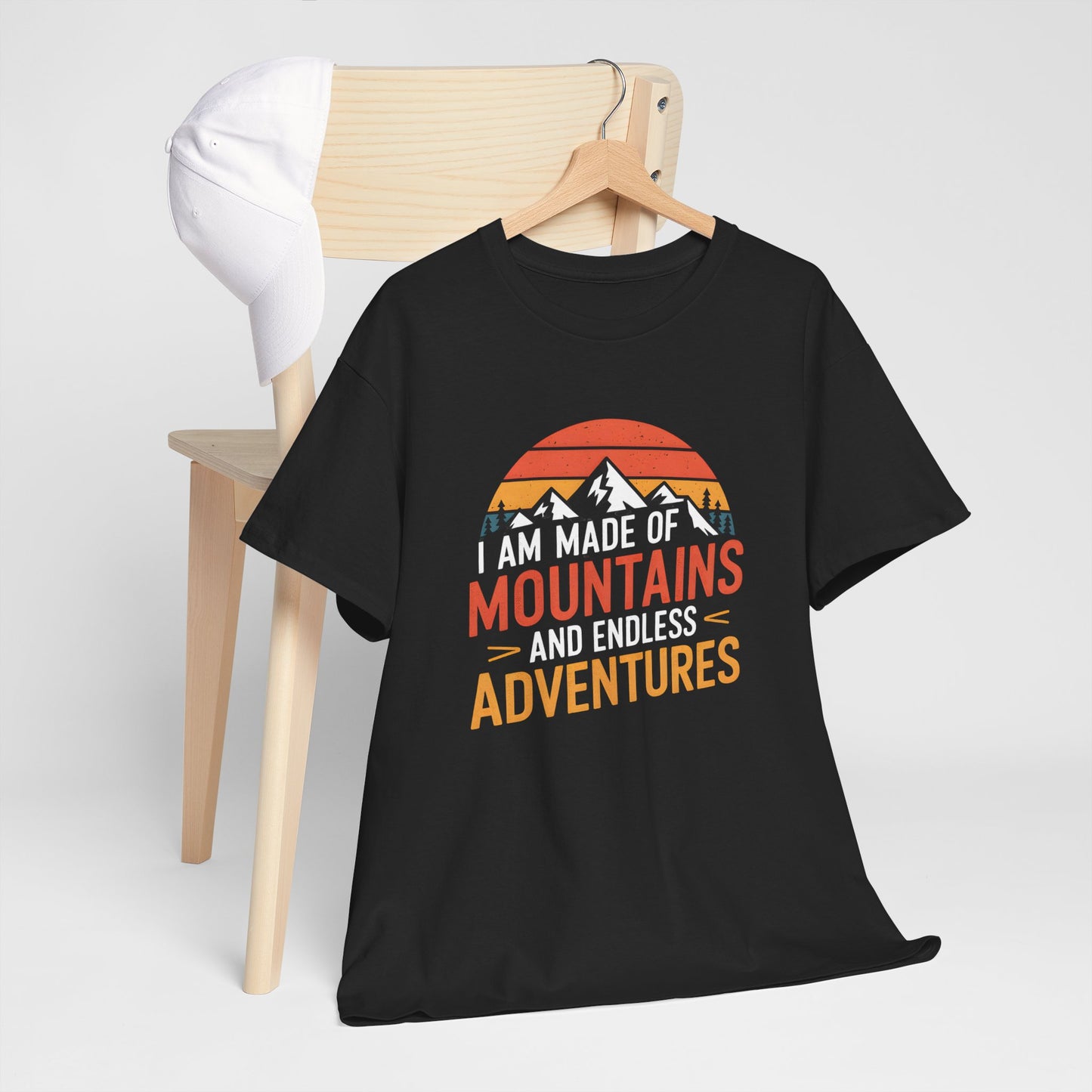 Mountain Adventure Vintage T-Shirt Outdoor Hiking Apparel Gift - T Shirt