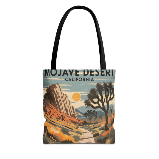 Mojave Desert California All Over Print Tote Bag Landscape Design Eco Friendly