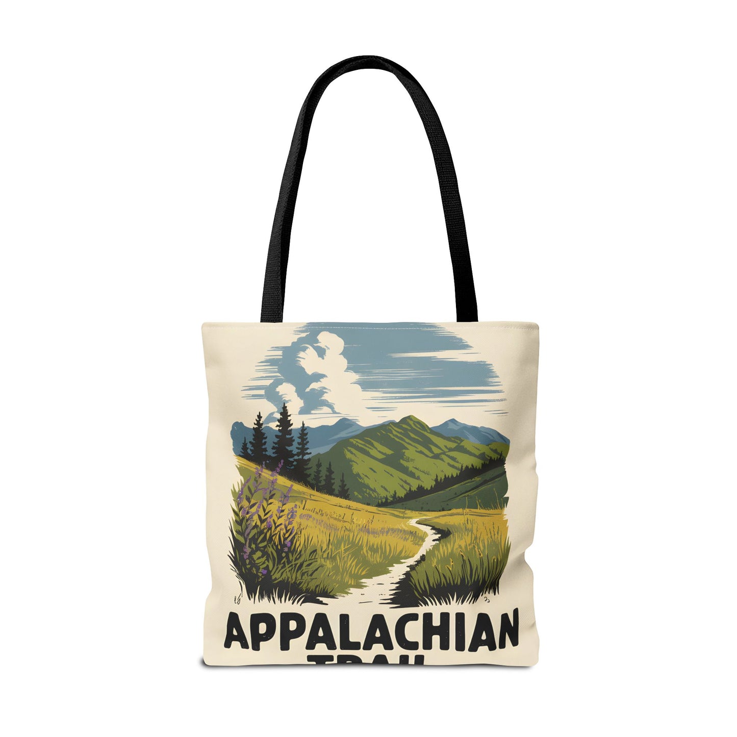 Appalachian Trail Tote Bag All Over Print Hiking Gift Nature Explorer Shoulder
